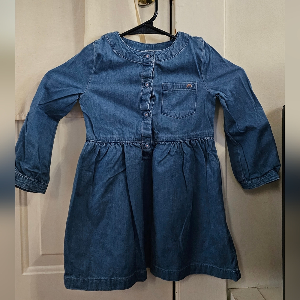 Carter's Toddler Girls' Denim Dress Size 3T